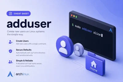 adduser Command in Linux: Syntax, Options & Practical Examples (Ubuntu/Debian)