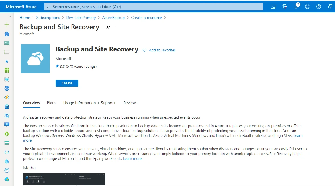 Step-by-Step Azure Backup Tutorial [Azure MARS Agent]
