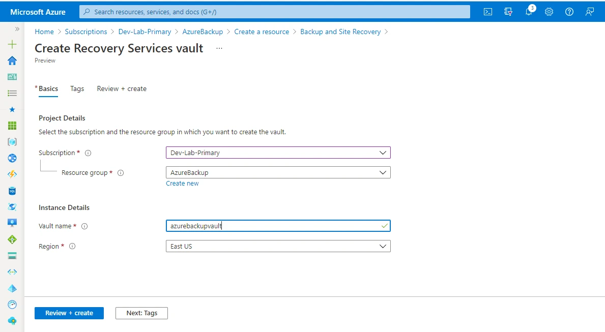 Step-by-Step Azure Backup Tutorial [Azure MARS Agent]