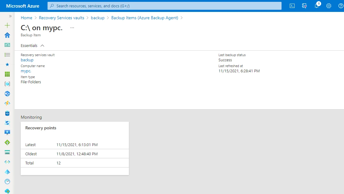 Step-by-Step Azure Backup Tutorial [Azure MARS Agent]