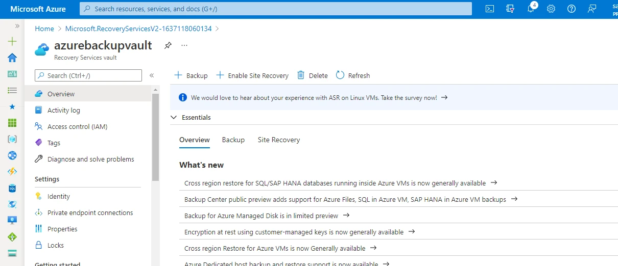 Step-by-Step Azure Backup Tutorial [Azure MARS Agent]