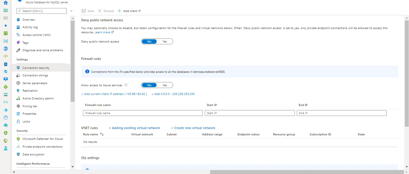 Azure Database For MySQL Deployment [ Step-By-Step]