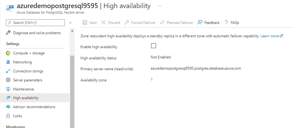 Azure Database for PostgreSQL