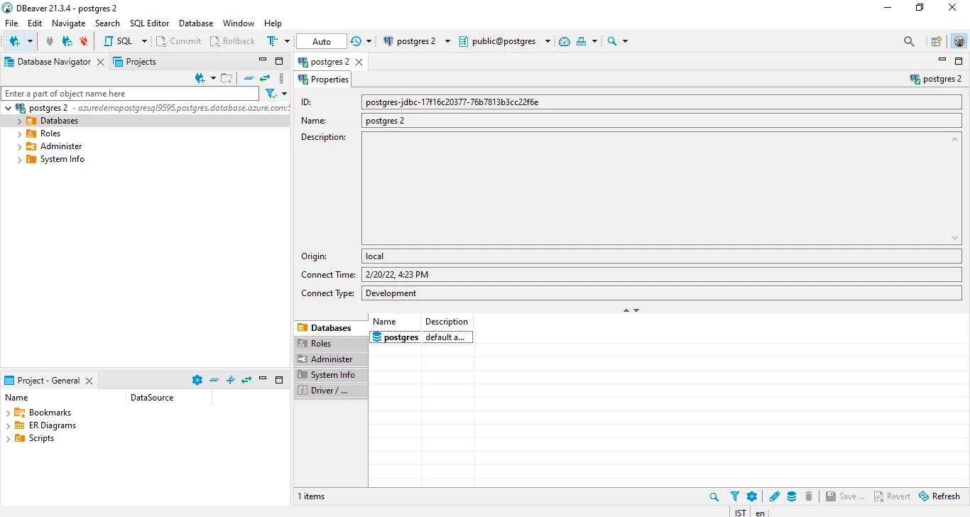 Azure Database for PostgreSQL