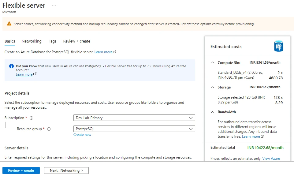 Azure Database for PostgreSQL