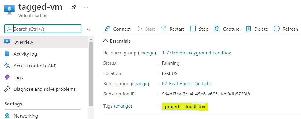 Azure Tags Examples to Organize Resources