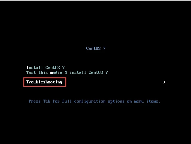 How to boot a system into rescue mode using ISO DVD (RHEL / CentOS 7)