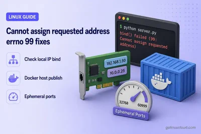 Fix "Cannot Assign Requested Address" in Linux (Errno 99)