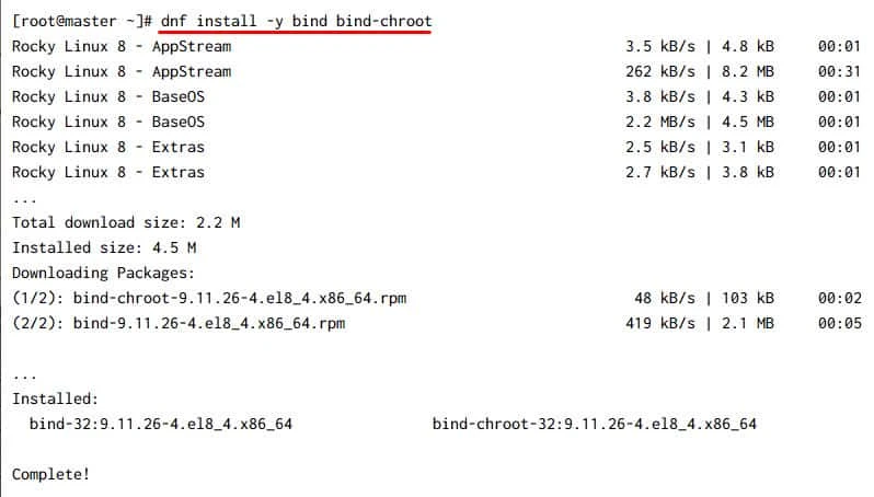 Setup Master Slave BIND DNS server Rocky Linux 8 [Step-by-Step]