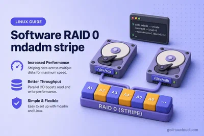 Configure Software RAID 0 in Linux with mdadm
