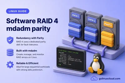 Configure Software RAID 4 in Linux with mdadm