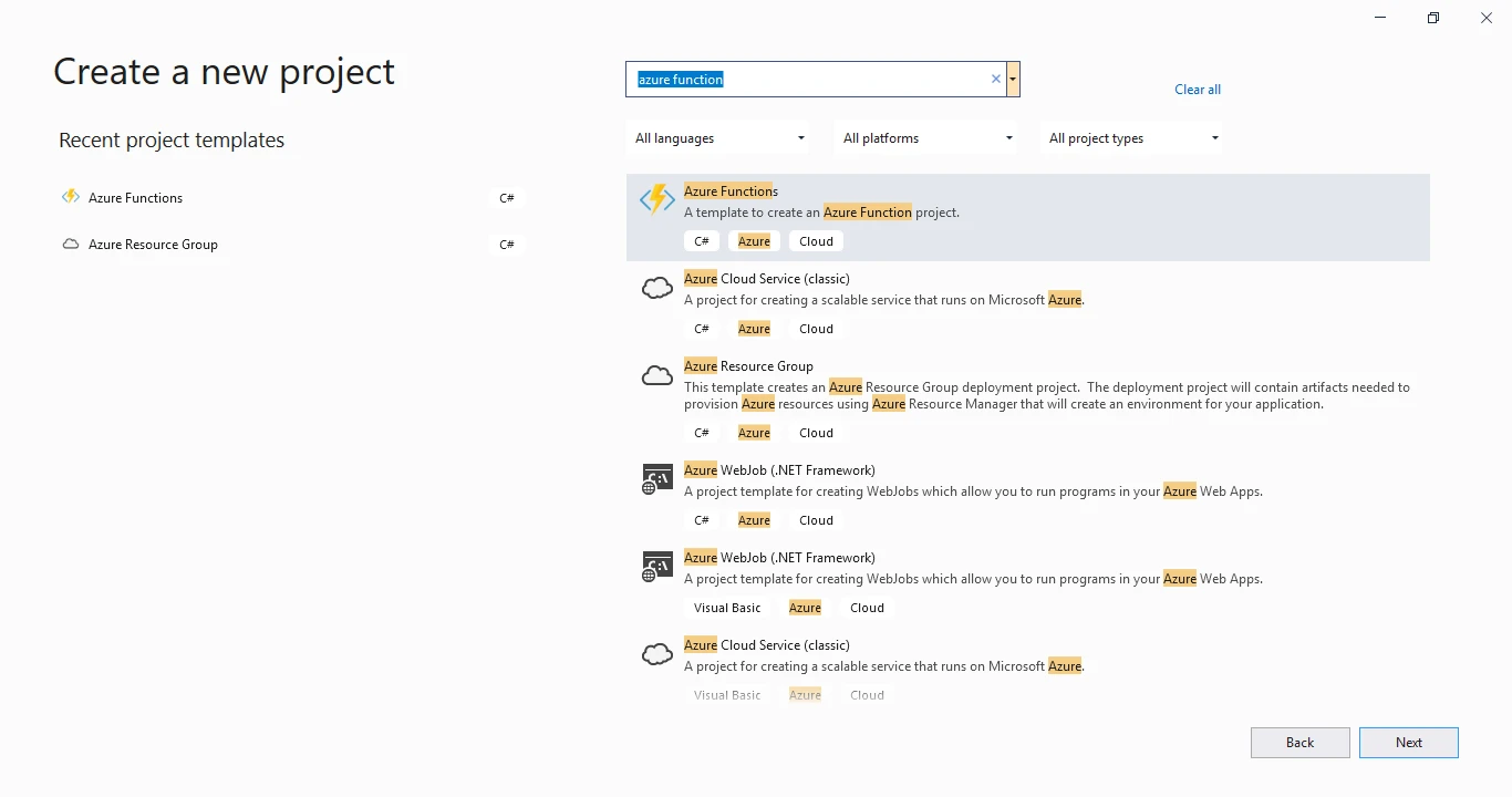 Create Azure Functions using Visual Studio [Step-by-Step]