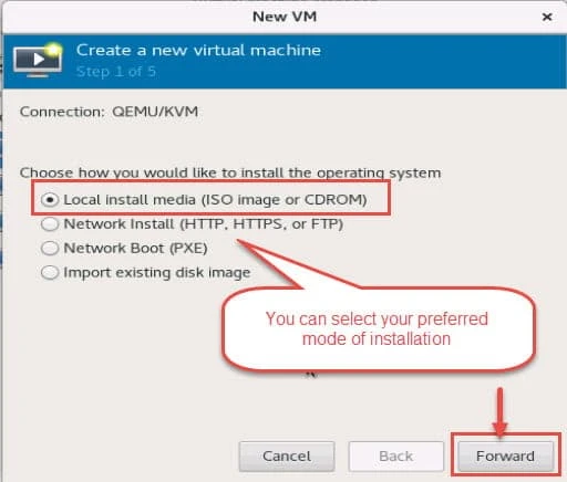 Create KVM virtual machine | virt-manager | RHEL/CentOS 7/8
