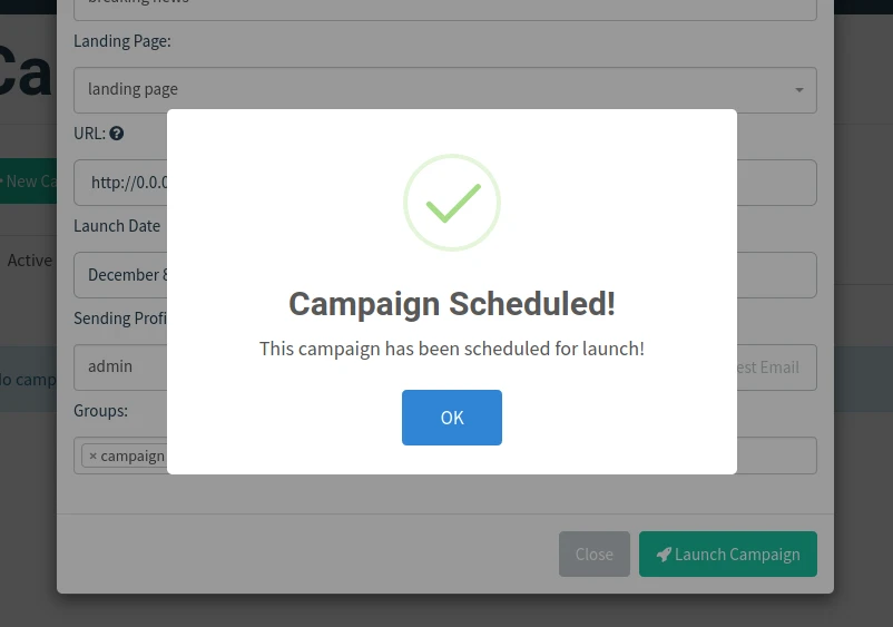 Create phishing campaign with Gophish [Step-by-Step]