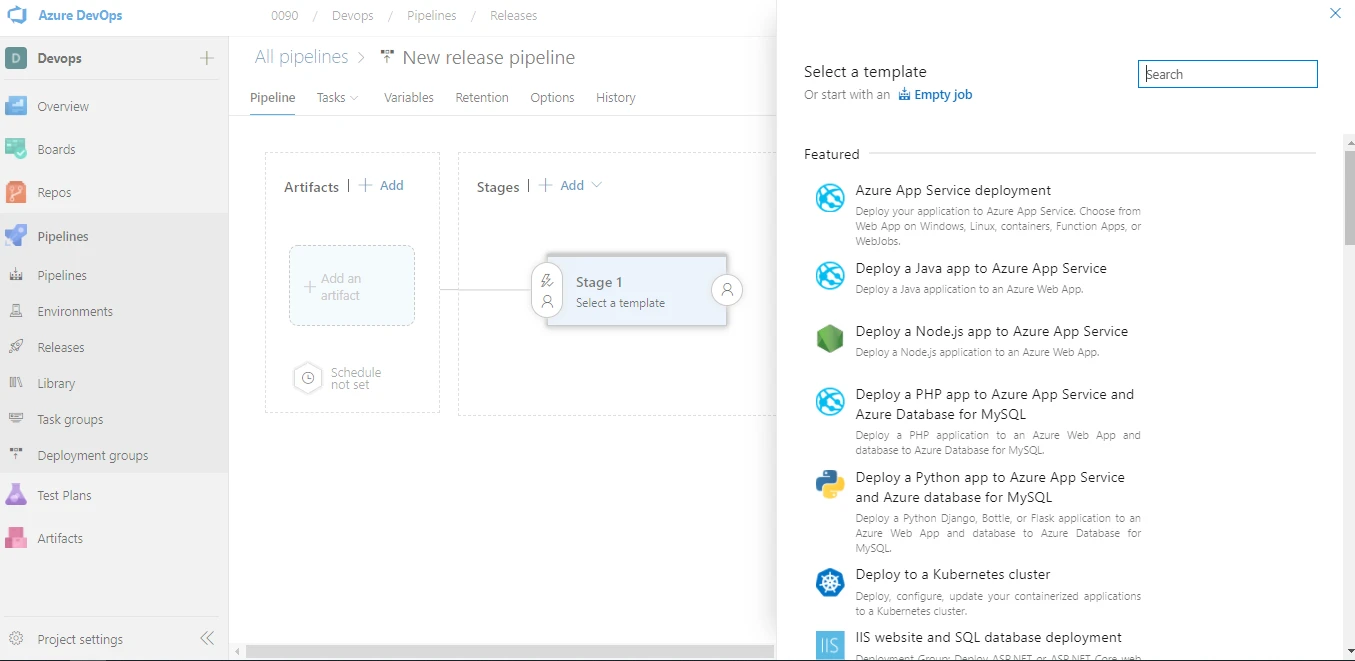 Web App Deployment Using Azure DevOps