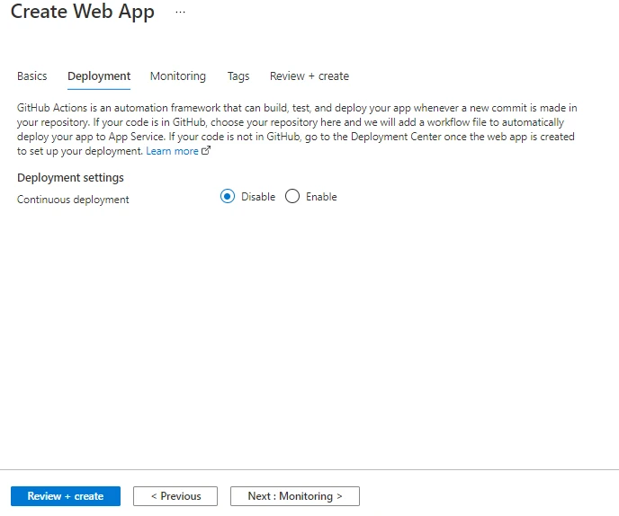 Web App Deployment Using Azure DevOps