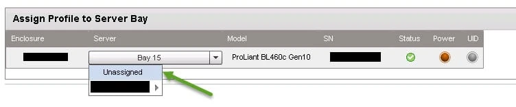 Solved: Device in bay #X power delayed until VC profile is applied