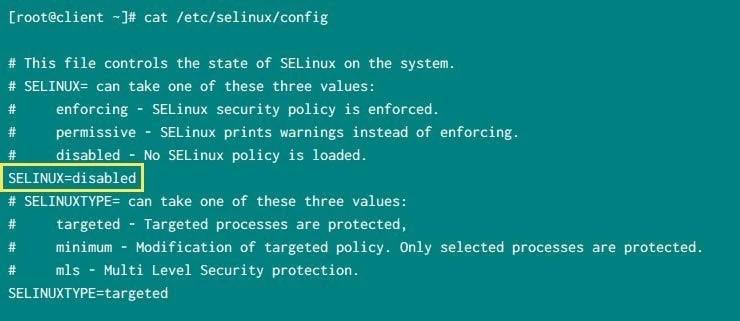 How to disable SELinux (with and without reboot)