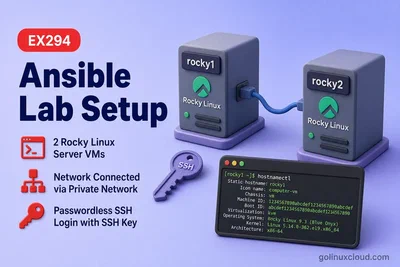 Set Up an EX294 Ansible Practice Lab on Rocky Linux 10