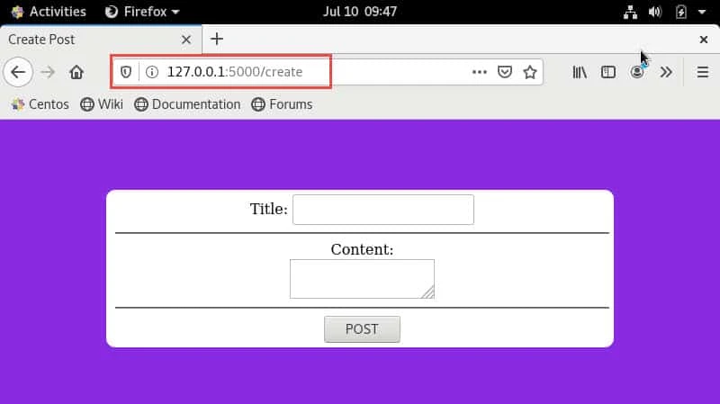 Steps to Create Python Web App | Python Flask Example