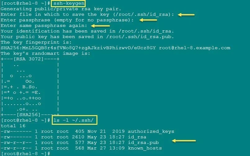 10 practical examples to generate SSH key in Linux