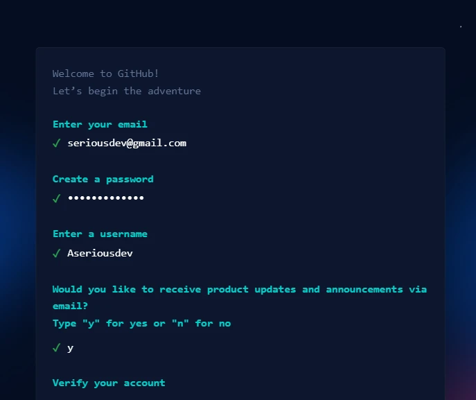 getting started with GitHub