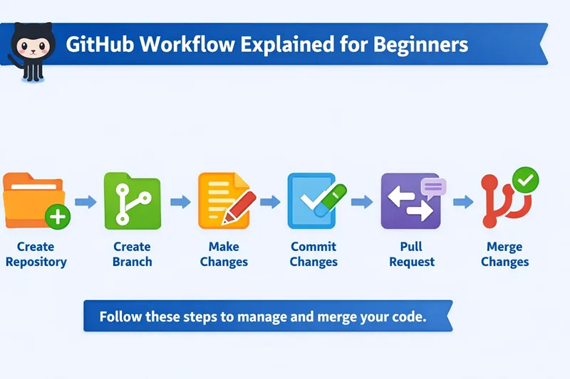 GitHub workflow explained