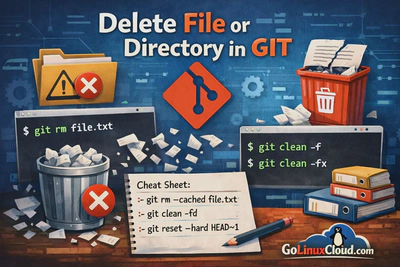 Git Delete File or Directory (git rm, git clean) with Examples
