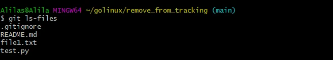 SOLVED: git remove file from tracking [Practical Examples]