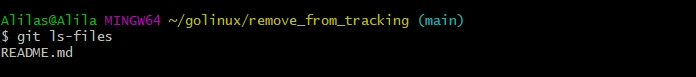 SOLVED: git remove file from tracking [Practical Examples]