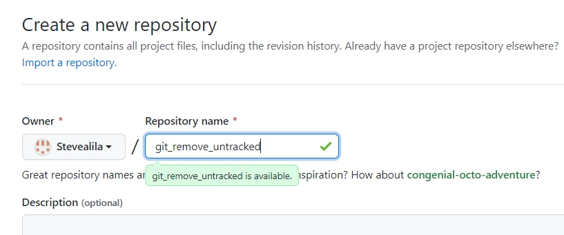 repo to practice git remove untracked files