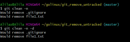 Git remove untracked files simplified [Do's & Don'ts]