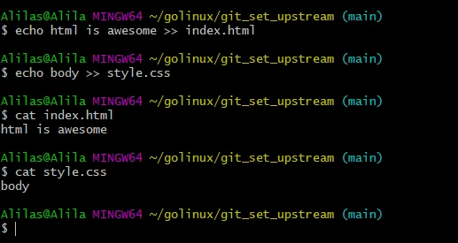 git set upstream Explained [Practical Examples]