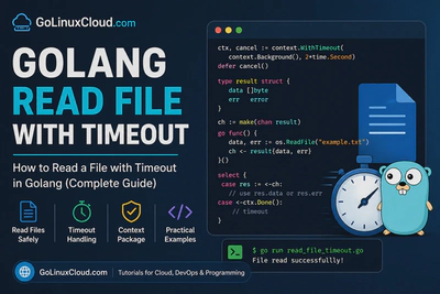 Read File in Golang with Timeout (Handle Large Files, Scanner Errors & Real Examples)