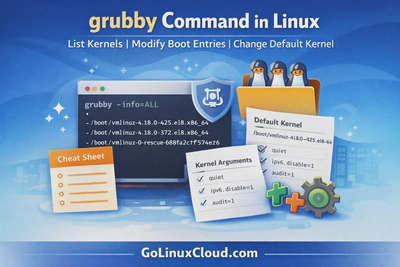 grubby Command in Linux: Syntax, Options & Practical Examples