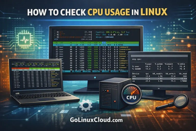 How to Check CPU Usage in Linux (Top, htop, vmstat & More)