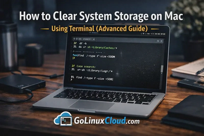 How to Clear System Storage on Mac Using Terminal (Advanced Guide)