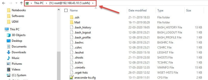 How to transfer files over SSH with SSHFS in Linux & Windows