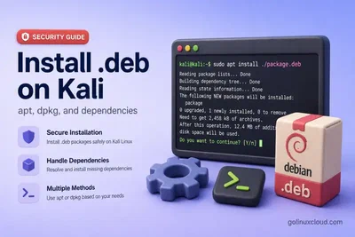 Install .deb Files on Kali Linux