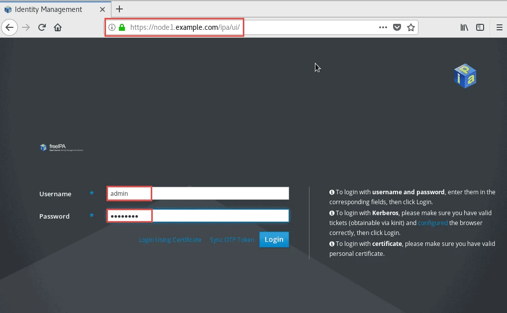 Tutorial: Install & Configure FreeIPA Server & Client (RHEL/CentOS 7)