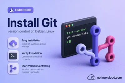 How to Install Git on Debian