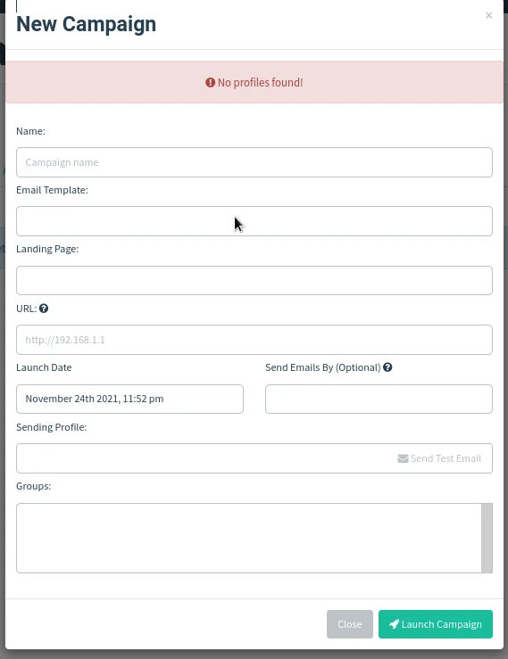 Install Gophish phishing framework Kali Linux [Step-by-Step]