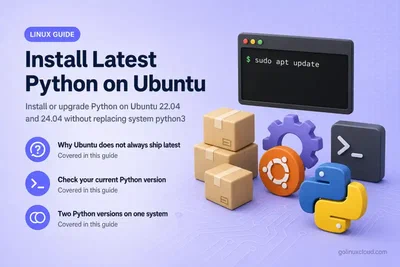 Install or Upgrade Python on Ubuntu 24.04 and 22.04 Safely