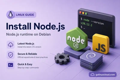How to Install Node.js on Debian