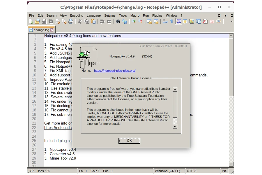 install Notepad++ to Linux