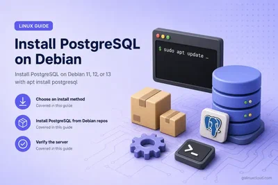 How to Install PostgreSQL on Debian