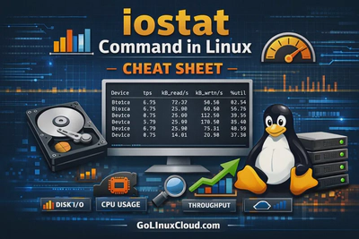 iostat Command in Linux Explained: Syntax, Options, Cheat Sheet & Practical Examples