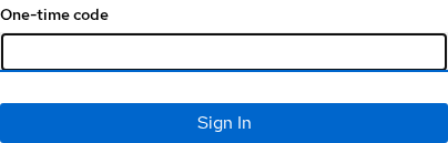 Keycloak OTP login challenge asking for one-time code after password for mfa-group-otp when role and user configured conditions passed