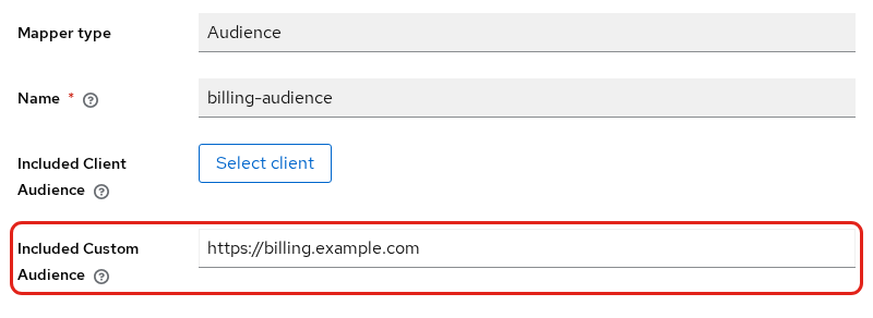 Audience mapper with Included Custom Audience set and Included Client Audience empty