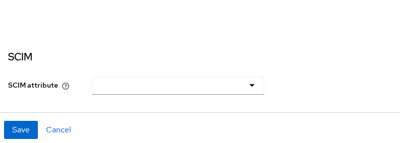 Keycloak User Profile externalId attribute with SCIM attribute externalId and Admin view or edit permissions